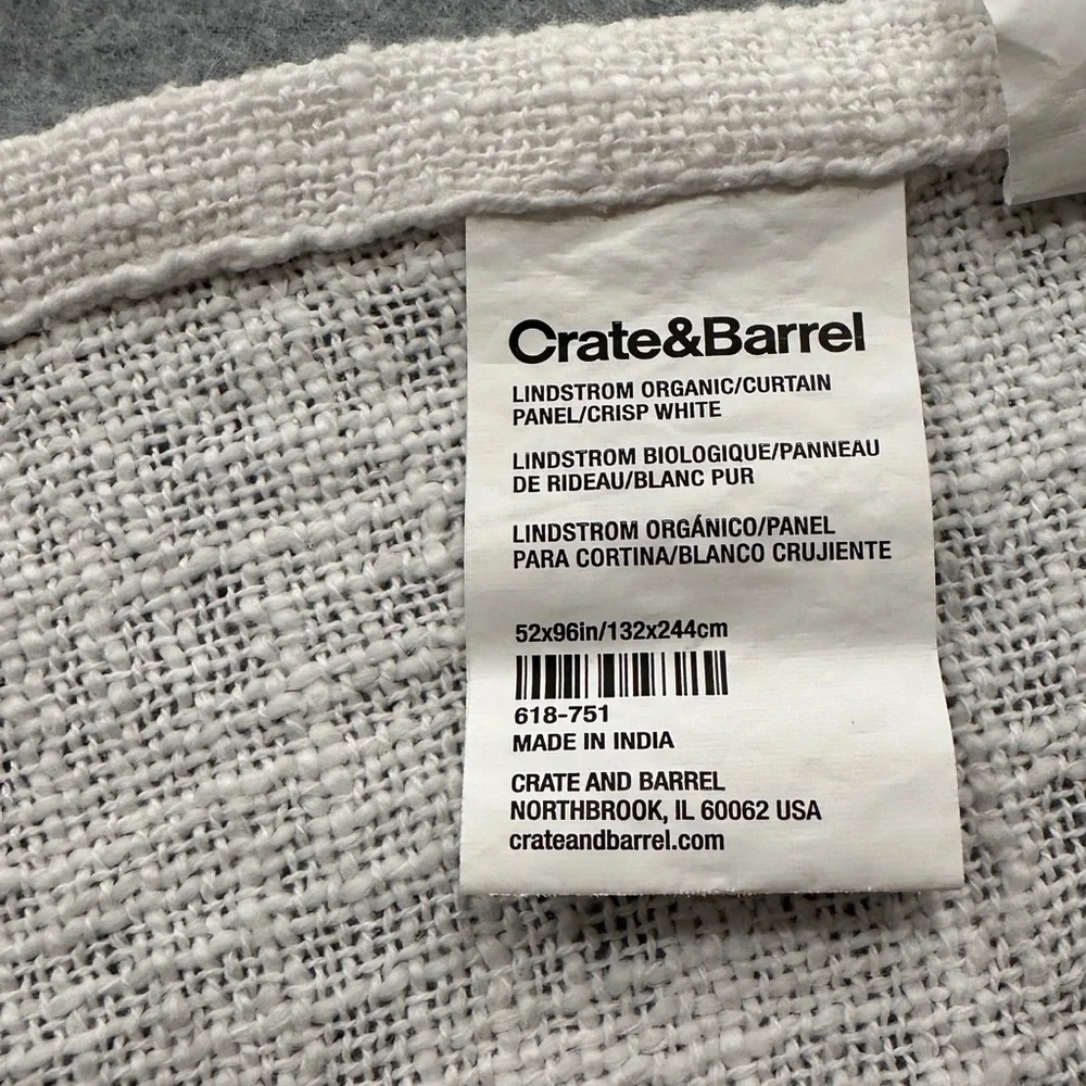 Crate&Barrel lindstrom fabric